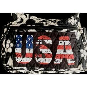 Vera Bradley revamped with USA flag motif!! cotton